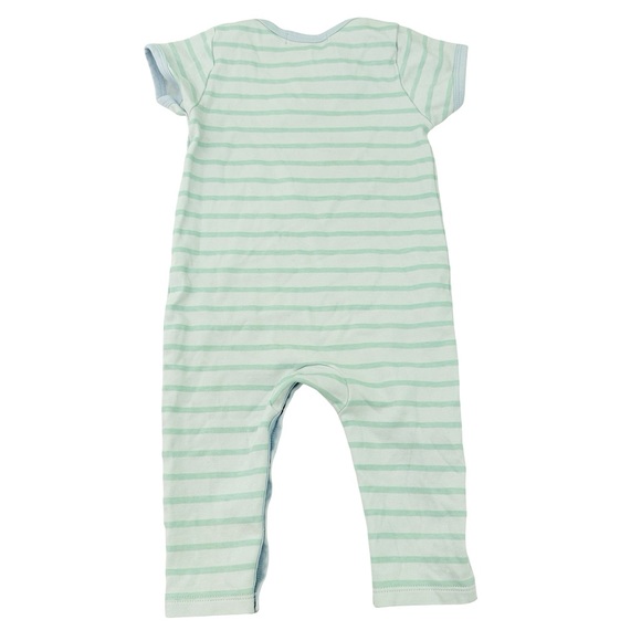 The Beaufort Bonnet Company TBBC Walt’s Warm Onesie Sewanee Stripe 12-18M - Picture 9 of 9